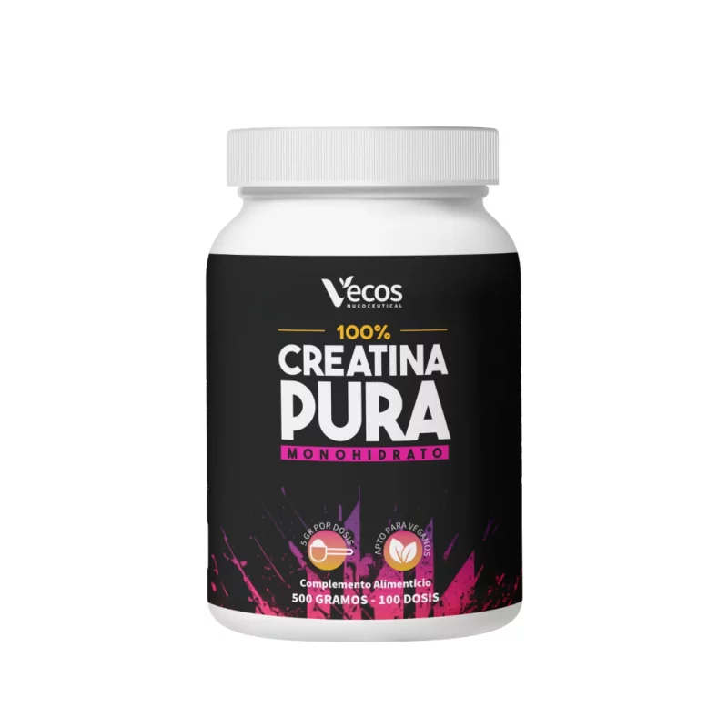 Creatina Pura Monohidrato 200 Mesh en polvo para mejorar el rendimiento físico y deportivo