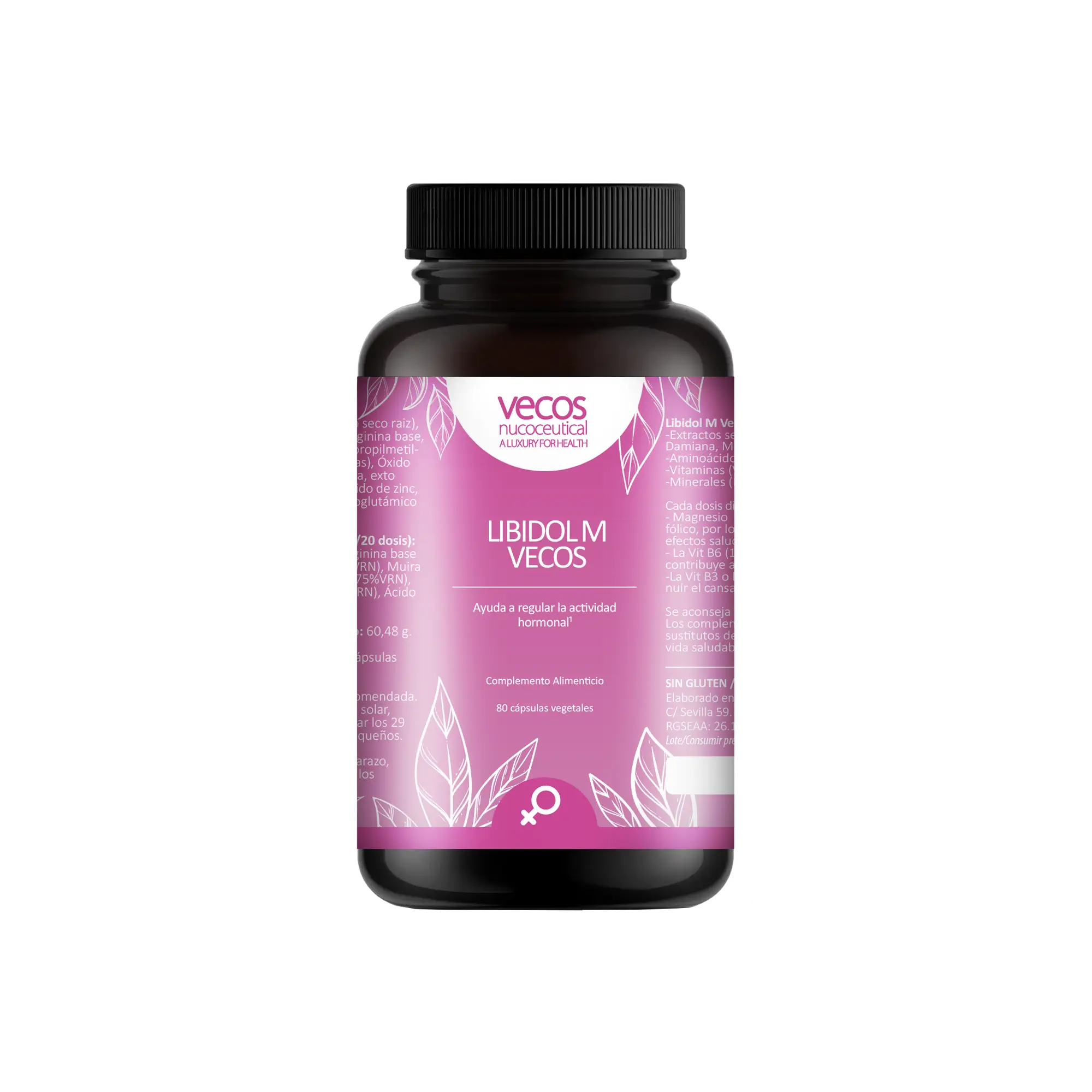 LIBIDOL-M Libidol m es un suplemento alimenticio para aliviar los síntomas de la menospuasia y mejroar la libido femenina