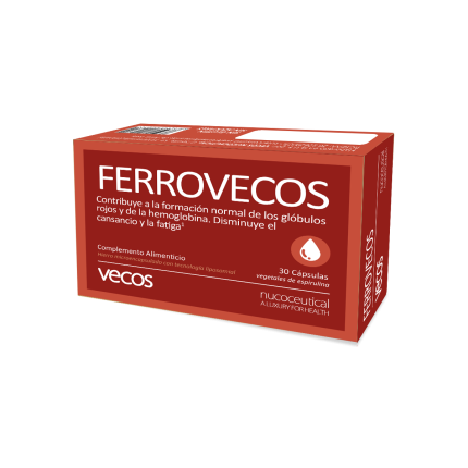 Feerovecos es un suplemento alimenticio para la anemia