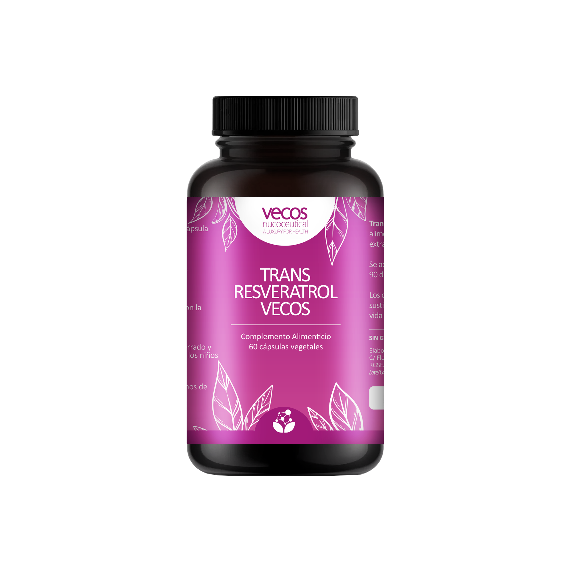 TRANSRESVERATROL Suplemento alimenticio con resveratrol