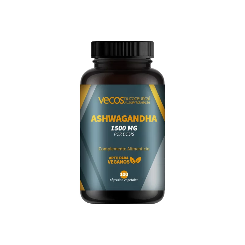 Suplemento de Ashwagandha 1500 mg